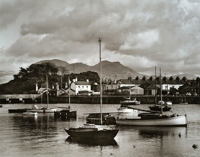Portmadoc Harbour, Caernarvonshire