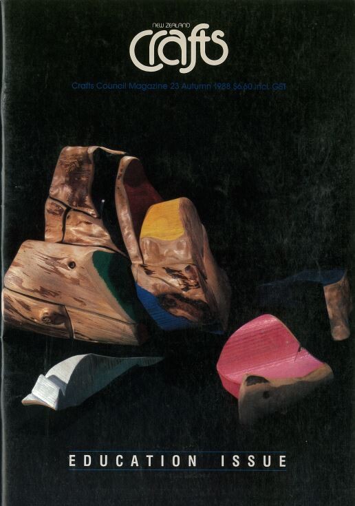 New Zealand Crafts issue 23 Autumn 1988