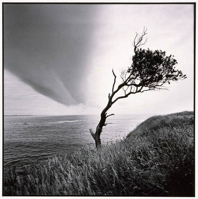 Storm cloud over Owenga, Chatham Island