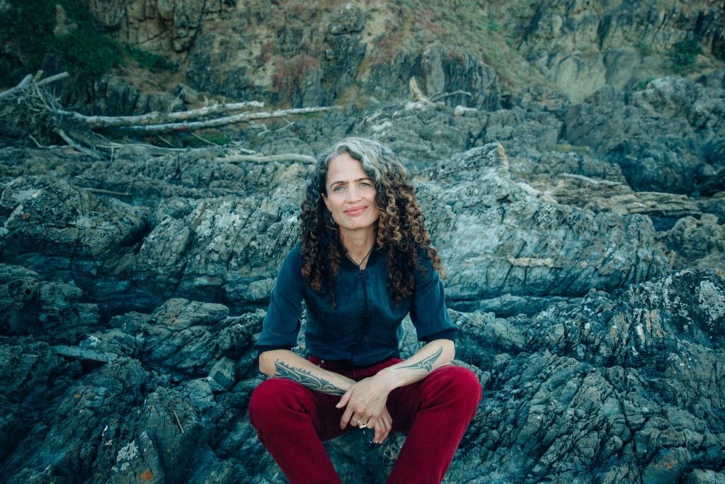 Ngahere Behind a Pile of Metal