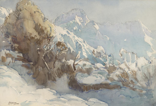 Wintertime, Mount Sefton