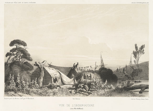 Vue de l’observatoire