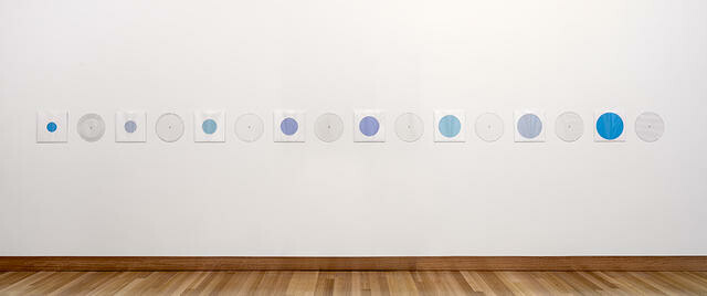 Blue Circles #1 - #8