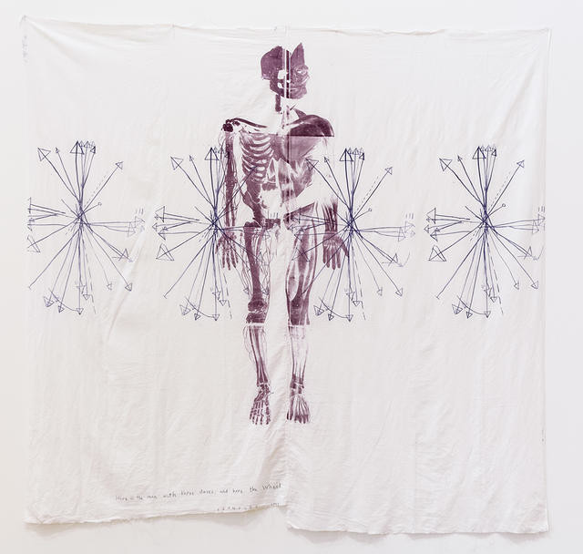 Here is the man with three staves, and here the Wheel Christchurch