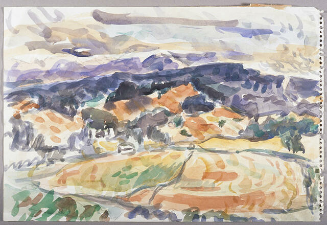 Study for Neudorf Landscape