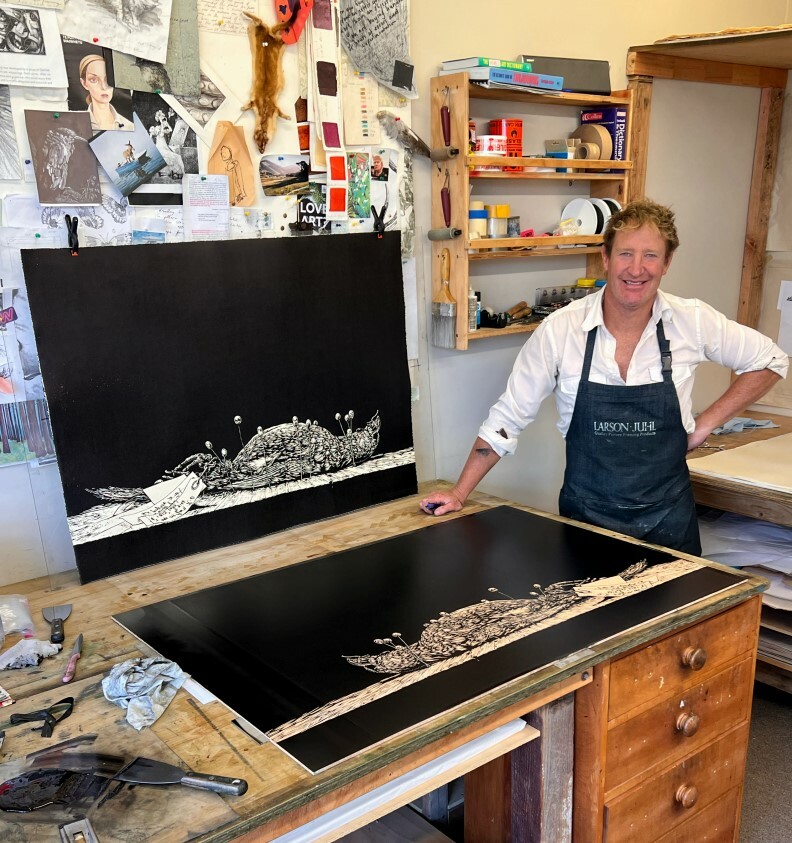Artist at Work: Ben Reid