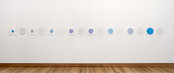 Blue Circles #1 - #8