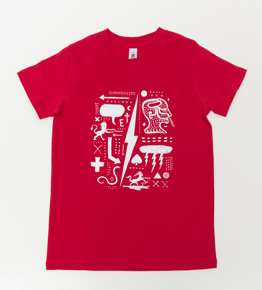 Underworld 2 T-shirt: Red Kids