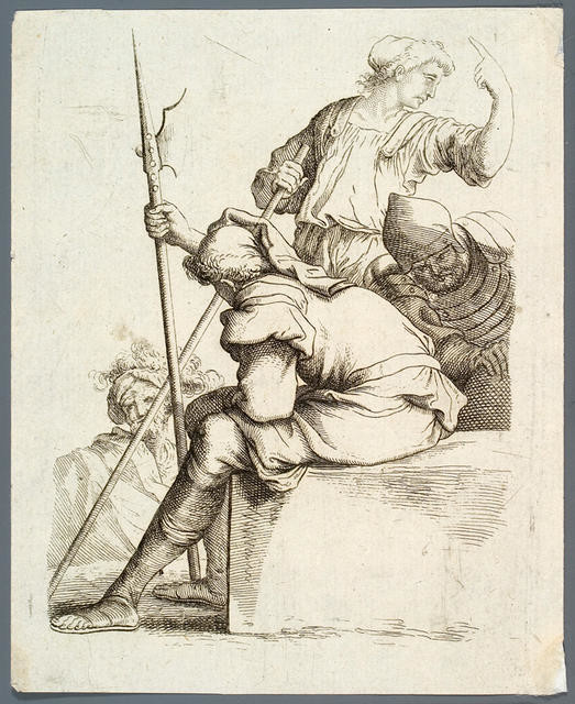 Figure With A Halberd
