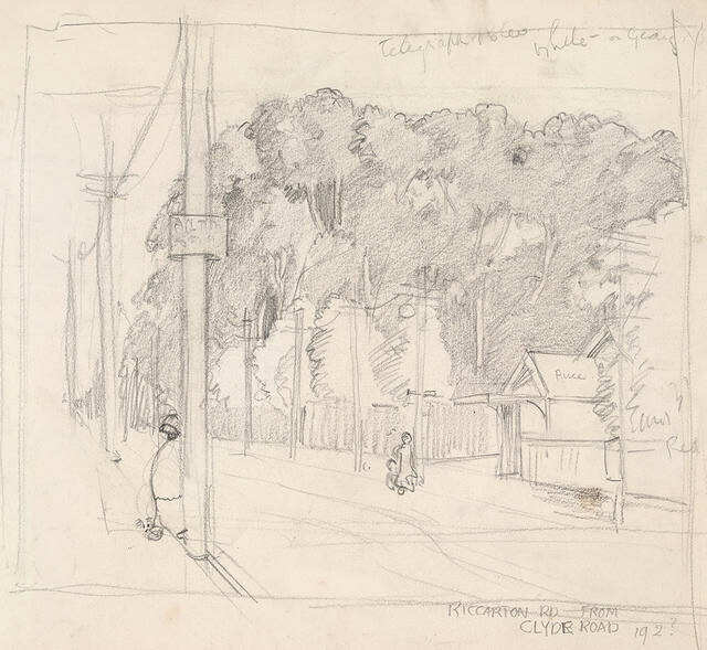 Riccarton Road from Clyde Road