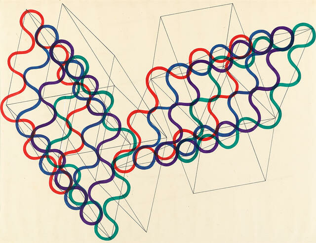 Untitled 'Meander' drawing