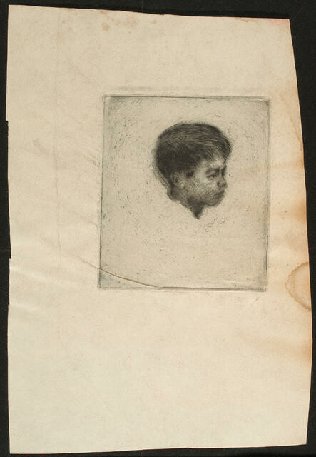 Untitled [Head of a Boy]