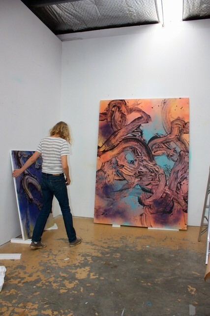 Friends Nadene Milne Gallery Visit: Judy Millar