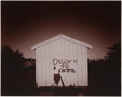 Shed, Ruru Lawn Cemetery, Christchurch, 1978