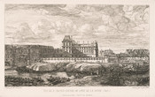 Vue de l'ancien Louvre