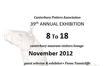 Canterbury Potters Association exhibition 2012