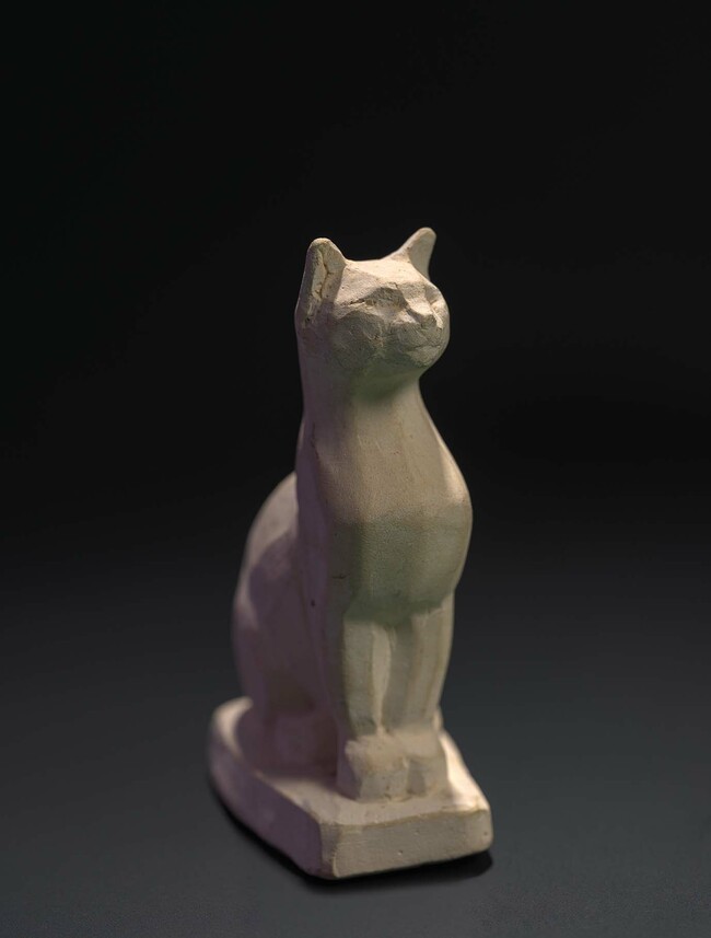 Chrystabel Aitken Untitled [Cat] c.1932. Ceramic. University of Canterbury Art Collection