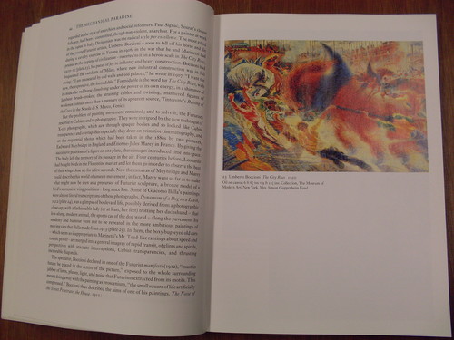 Umberto Boccioni The City Rises 1910. From Robert Hughes's The Shock of the New.