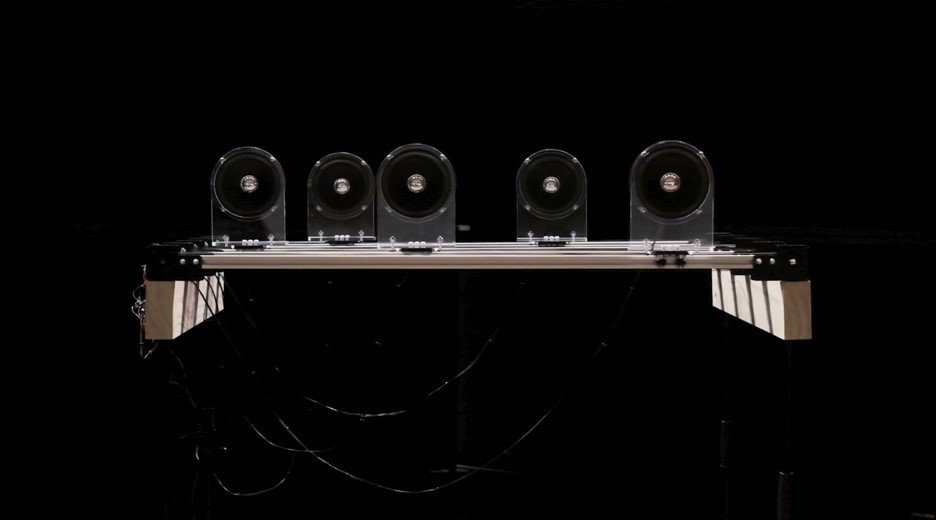 ISCM: Five Moving Speakers