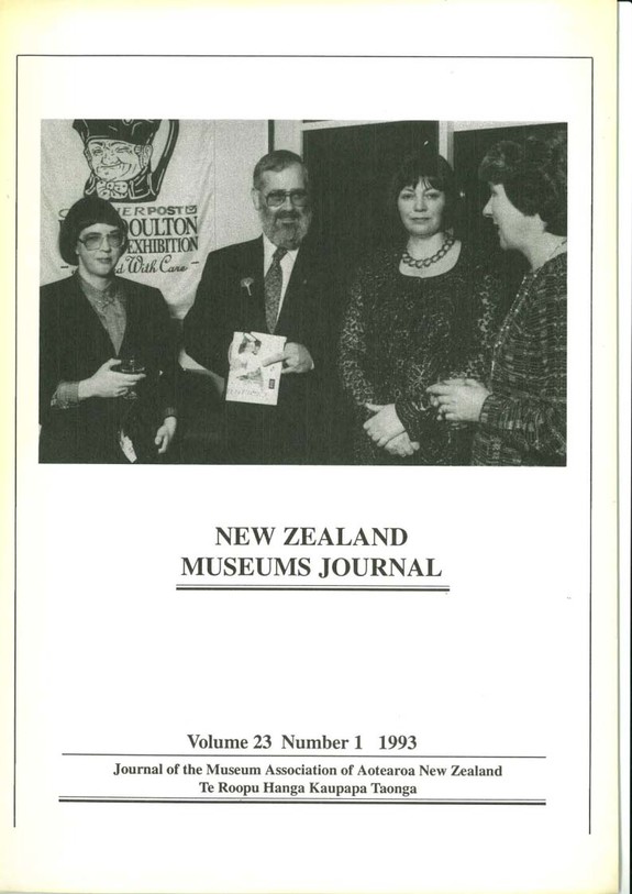 NZMJ Volume 23 Number 1 Winter 1993