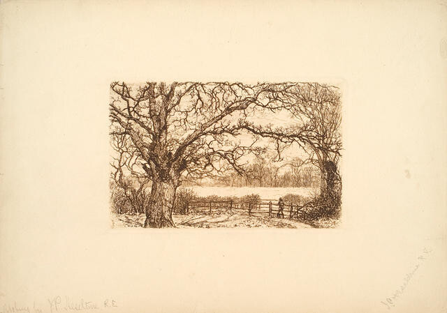 Landscape With Figure And Trees
