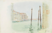 The Grand Canal, Venice 1 May 1974