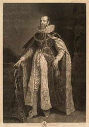 Henry Danvers Earl Of Danby (In The Marble Parlour At Houghton)
