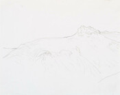 Study For ‘Te Tihi O Kahukura And Sky’ Series