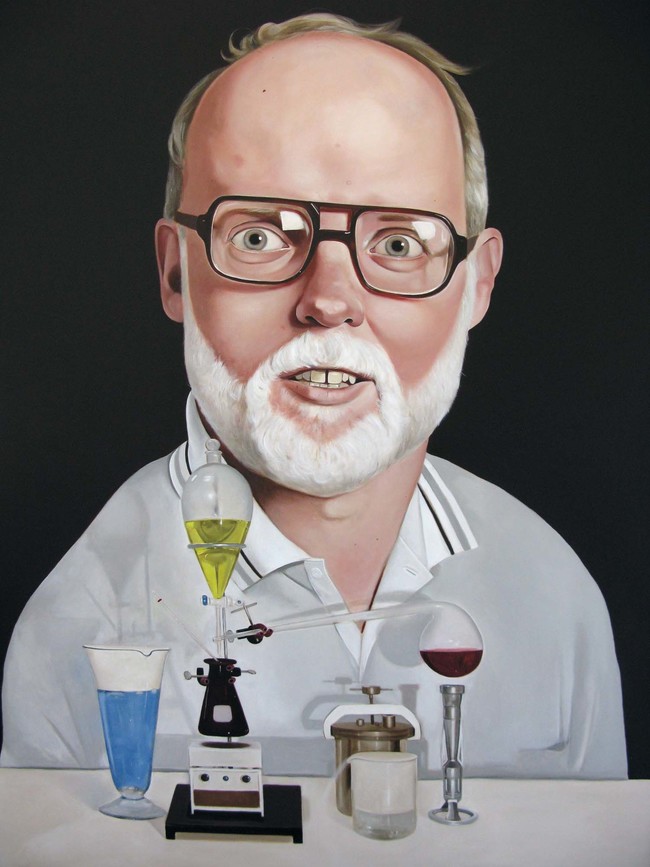 Peter Stichbury Mr Phil McEwan 2010. Acrylic on linen. Collection of Joanna and Pawel Grochowicz. Courtesy of Tracy Williams, New York; Michael Lett, Auckland; Gallery Baton, Seoul