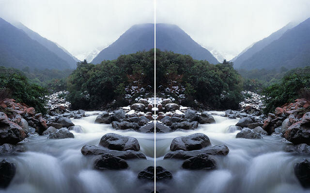 Wintering, after a Van der Velden study, Otira Gorge