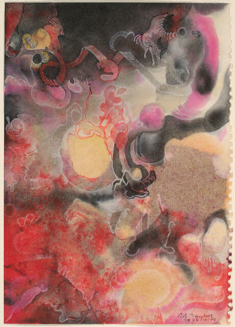 No. 19, 8X5 1/2” Bio-geomorphic Flux