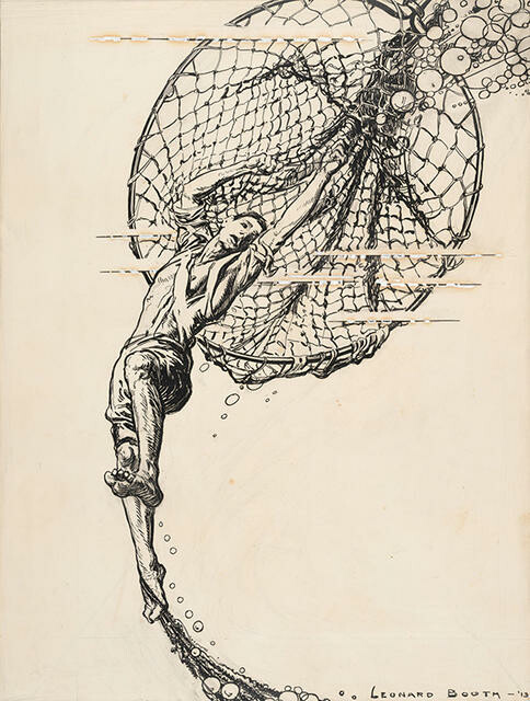 My Mate Was Hooked And Played (Drawing For Dream Fishing)
