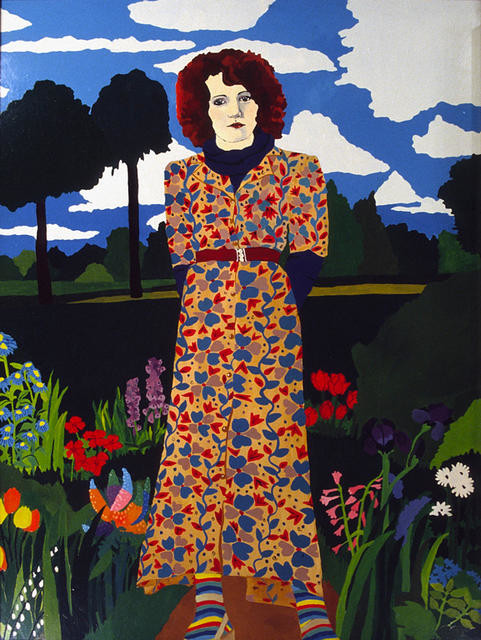 Portrait of Sandra Peacock by Pamela Wolfe