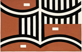 Gordon Walters Untitled 1956, Gouache on paper. Collection of Christchurch Art Gallery Te Puna o Waiwhetu, purchased with the assistance of the W.A. Sutton Trust, 2010. Reproduced courtesy of the Gordon Walters Estate