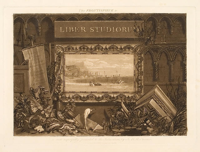 Frontispiece To The ‘Liber Studiorum’