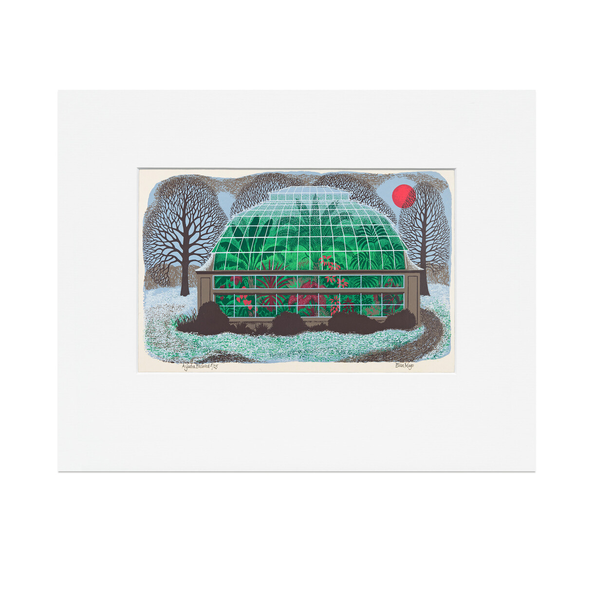 Eileen Mayo A Garden Enclosed Reproduction Print