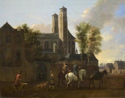 A View in Cologne with St. Gereon's Basilica