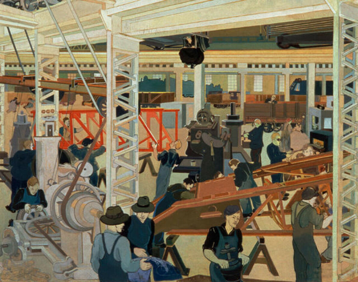 Addington Workshops by Louise Henderson