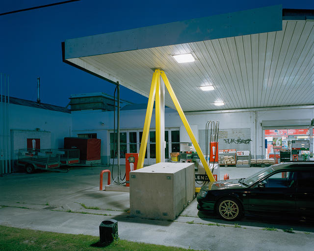 Support Structures #16, Challenge Service Station, Hills Road, 2013