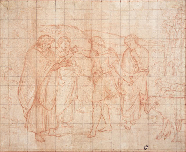 Preparatory Drawing For A Fresco