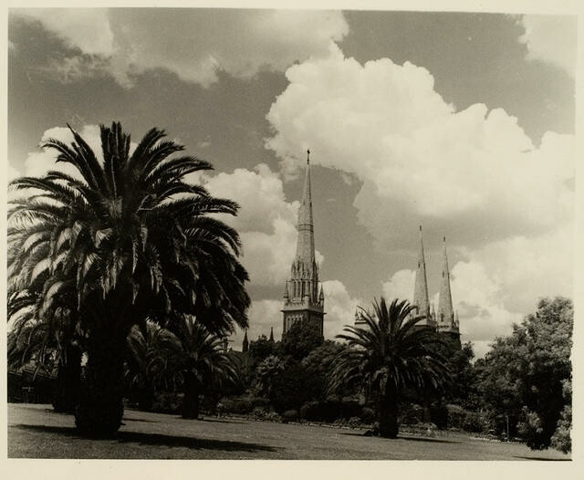 St Patricks Cathedral, Melbourne Side View