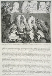 The Bench - Of the different meanings of the Words Character, Caracatura and Outrè In Painting & Drawing