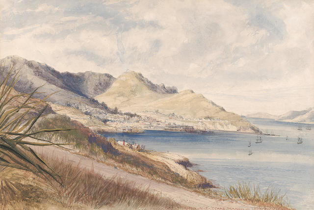 Port Lyttelton, N.Z., March 9, 1874 from Nature