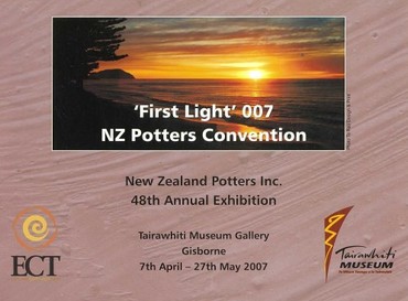 NZ Society of Potters, 48th exhibition, 2007