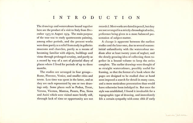 Introduction ‘first version’