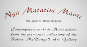 Nga Matatini Māori