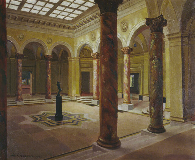 Sculpture Court, McDougall Art Gallery