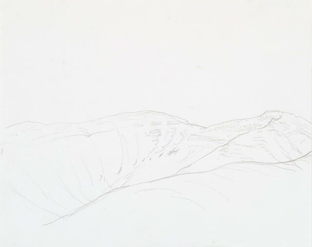 Study For ‘Te Tihi O Kahukura And Sky’ Series