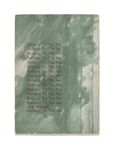 Ian Wedde Pathway to the Sea 1975. Hawk Press, Te Onepoto Taylors Mistake (cover designed by Ralph Hotere). Alan Loney Collection, Robert and Barbara Stewart Library and Archives, Christchurch Art Gallery Te Puna o Waiwhetū. Reproduced by permission of the Hotere Foundation Trust