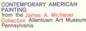 James A. Michener Collection of Contemporary American Painting